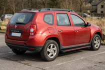 Renault Duster 2008–2017 Sivuaskelmat Maya Red (2 kpl, alumiini) kuva 1