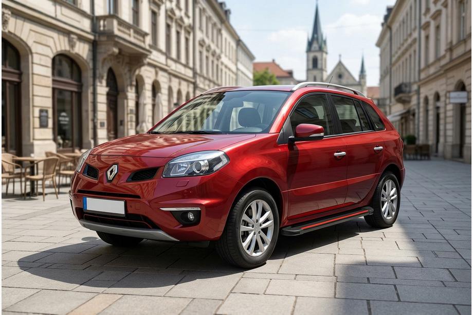 Renault Koleos 2008–2016 Sivuaskelmat Maya Red (2 kpl, alumiini) Image