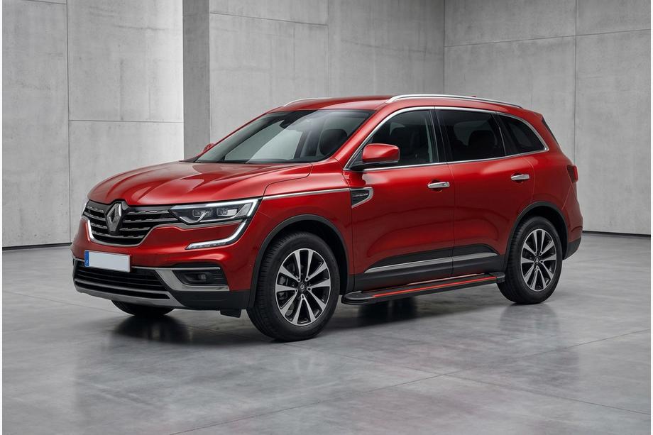 Renault Koleos 2016–2024 Sivuaskelmat Maya Red (2 kpl, alumiini) Image