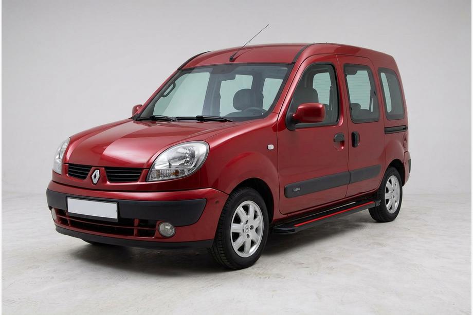 Renault Kangoo 1998–2008 Sivuaskelmat Maya Red (2 kpl, alumiini) Image