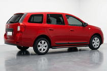 Renault Logan MCV 2013–2022 Sivuaskelmat Maya Red (2 kpl, alumiini) kuva 1