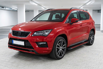Seat Ateca 2016– Sivuaskelmat Maya Red (2 kpl, alumiini) kuva 1