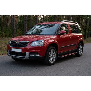 Sivuaskelmat Maya Red (2 kpl, alumiini) Skoda Yeti 2009–2017 kuva 1