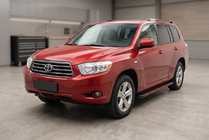 Toyota Highlander 2008–2013 Sivuaskelmat Maya Red (2 kpl, alumiini) kuva 1