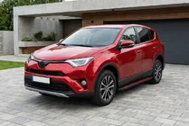 Toyota Rav 4 2013–2018 Sivuaskelmat Maya Red (2 kpl, alumiini) kuva 1