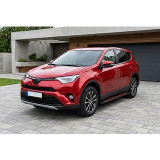 Sivuaskelmat Maya Red (2 kpl, alumiini) kuva 1