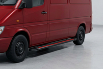 Volkswagen LT 1995–2006 Sivuaskelmat Maya Red (2 kpl, alumiini) kuva 1