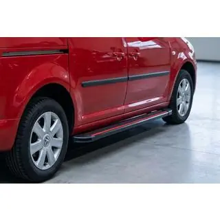 Sivuaskelmat Maya Red (2 kpl, alumiini) kuva 1