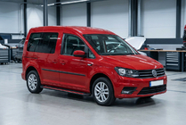 Volkswagen Caddy 2015–2020 Sivuaskelmat Maya Red (2 kpl, alumiini) kuva 1