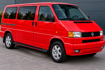 Volkswagen T4 Transporter 1990–2003 Sivuaskelmat Maya Red (2 kpl, alumiini) kuva 1