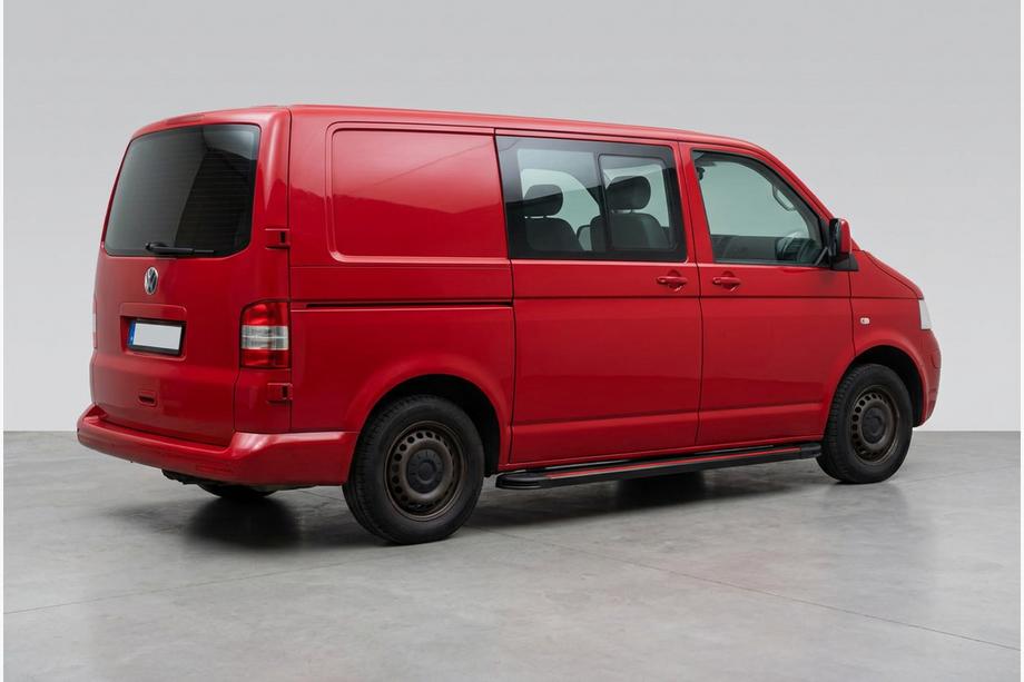 Volkswagen T5 Caravelle 2004–2010 Sivuaskelmat Maya Red (2 kpl, alumiini) Lyhyt akseliväli Image