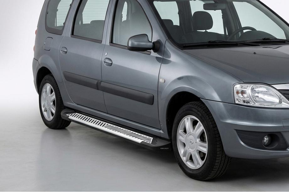 Lada Largus 2012– Line-sivuporrassarja (2 kpl, alumiini) Image