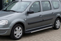 Lada Largus 2012– Duru sivuastinlaudat (2 kpl, alumiini) kuva 1