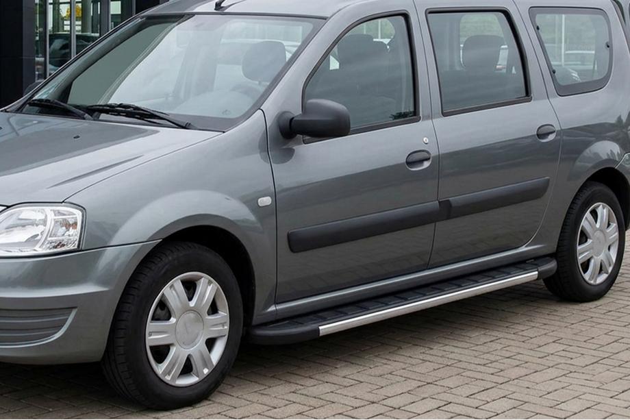 Lada Largus 2012– Duru sivuastinlaudat (2 kpl, alumiini) Image
