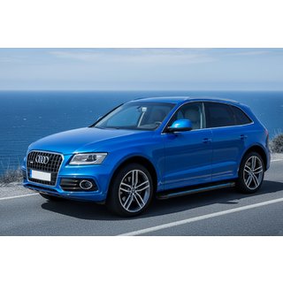 Maya Blue sivuaskelmat (2 kpl, alumiini) Audi Q5 2008–2017 kuva 1