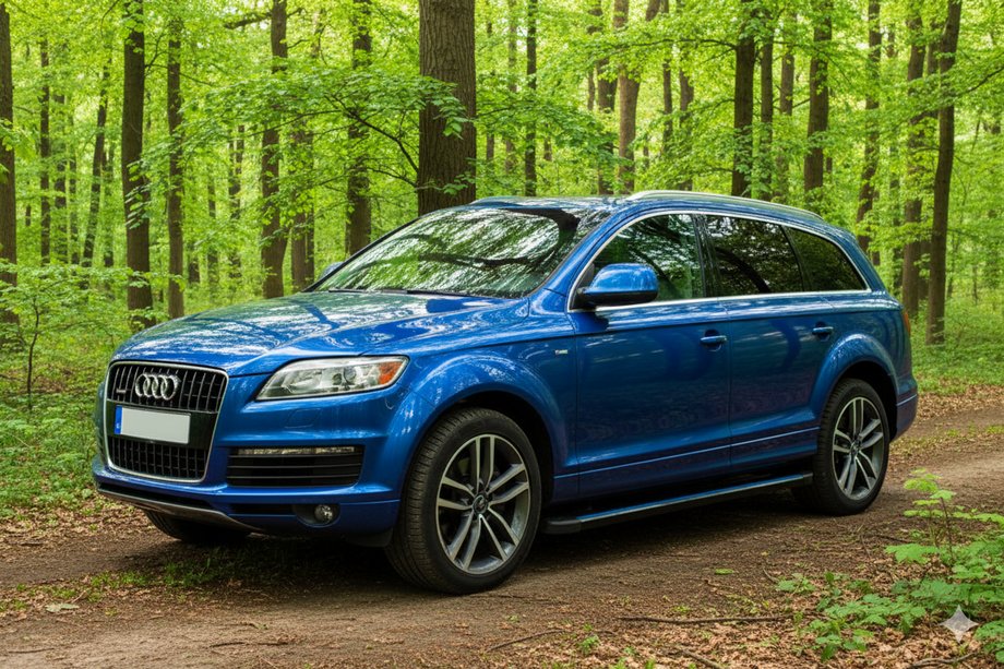 Audi Q7 2005–2015 Maya Blue sivuaskelmat (2 kpl, alumiini) Image