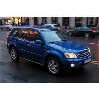 Maya Blue sivuaskelmat (2 kpl, alumiini) kuva 1
