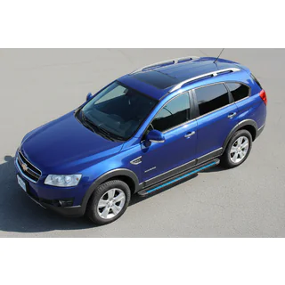 Maya Blue sivuportaat (2 kpl, alumiini) kuva 1