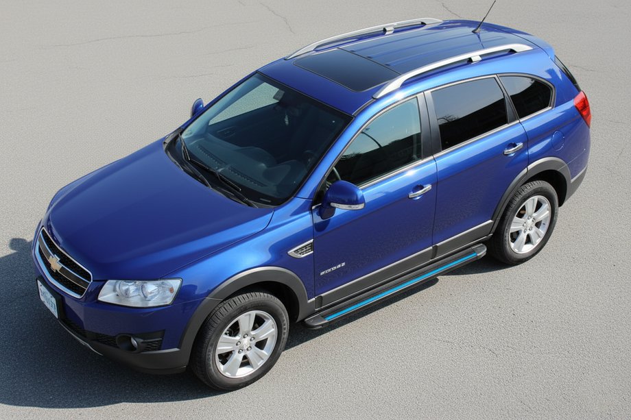 Chevrolet Captiva 2006–2019 Maya Blue sivuportaat (2 kpl, alumiini) 2006-2015 Image