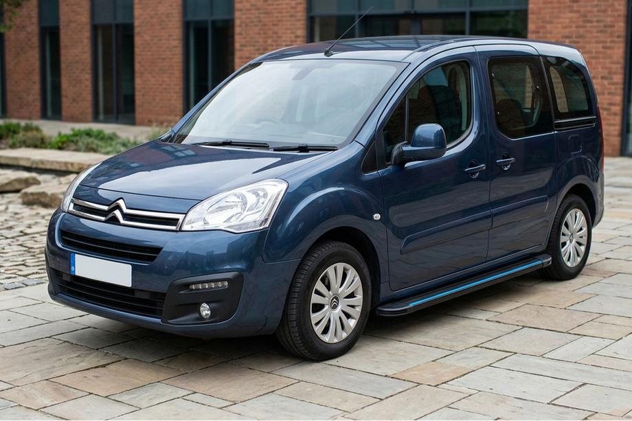 Citroen Berlingo 2008–2018 Maya Blue sivuaskelmat (2 kpl, alumiini) Image