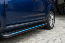 Citroen C-Crosser 2007–2013 Maya Blue sivuaskelmat (2 kpl, alumiini) kuva 1