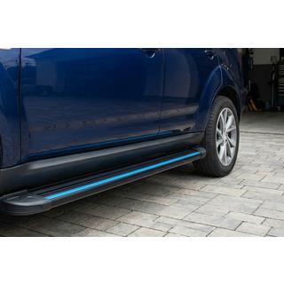 Maya Blue sivuaskelmat (2 kpl, alumiini) kuva 1