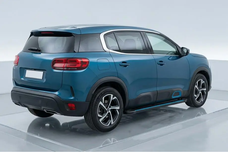 Citroen C5 Aircross 2017–2025 Maya Blue sivuaskelmat (2 kpl, alumiini) Image