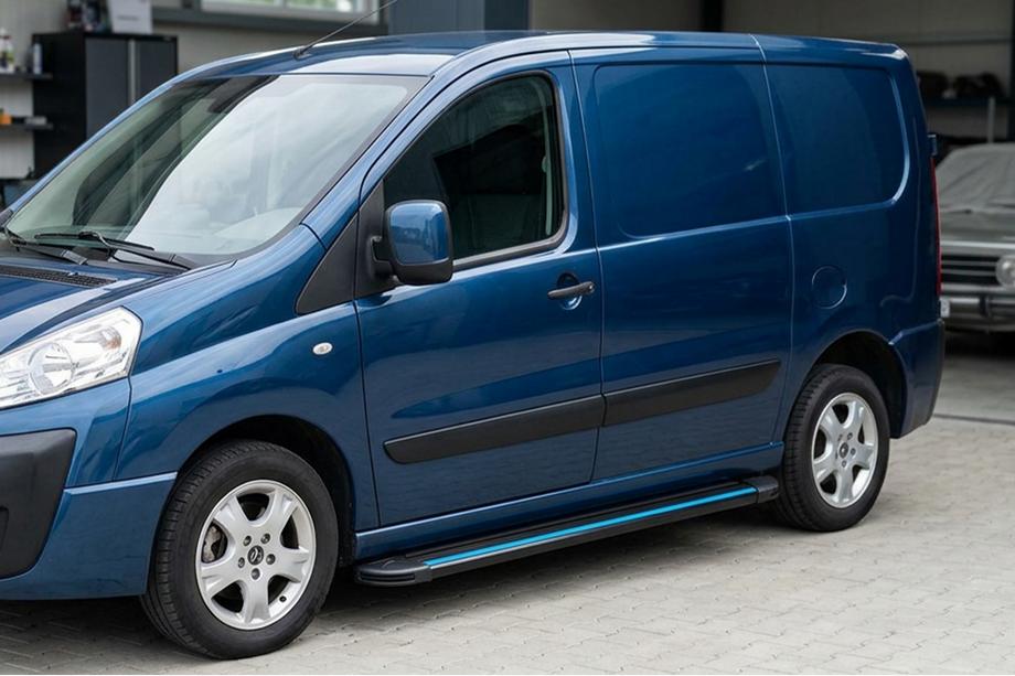 Citroen Jumpy 2007–2017 Maya Blue sivuaskelmat (2 kpl, alumiini) Image