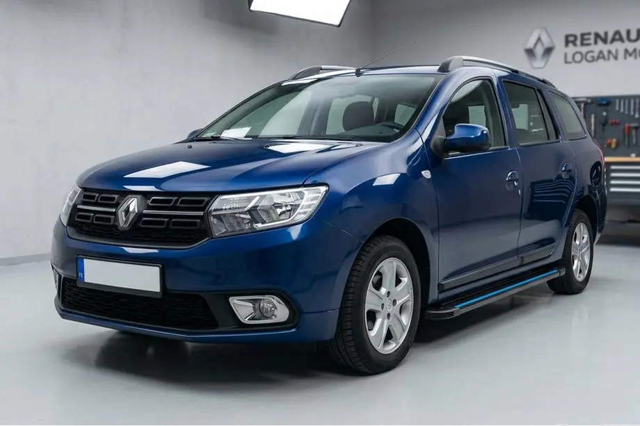 Dacia Logan MCV 2013–2020 Maya Blue sivuaskelmat (2 kpl, alumiini) Image