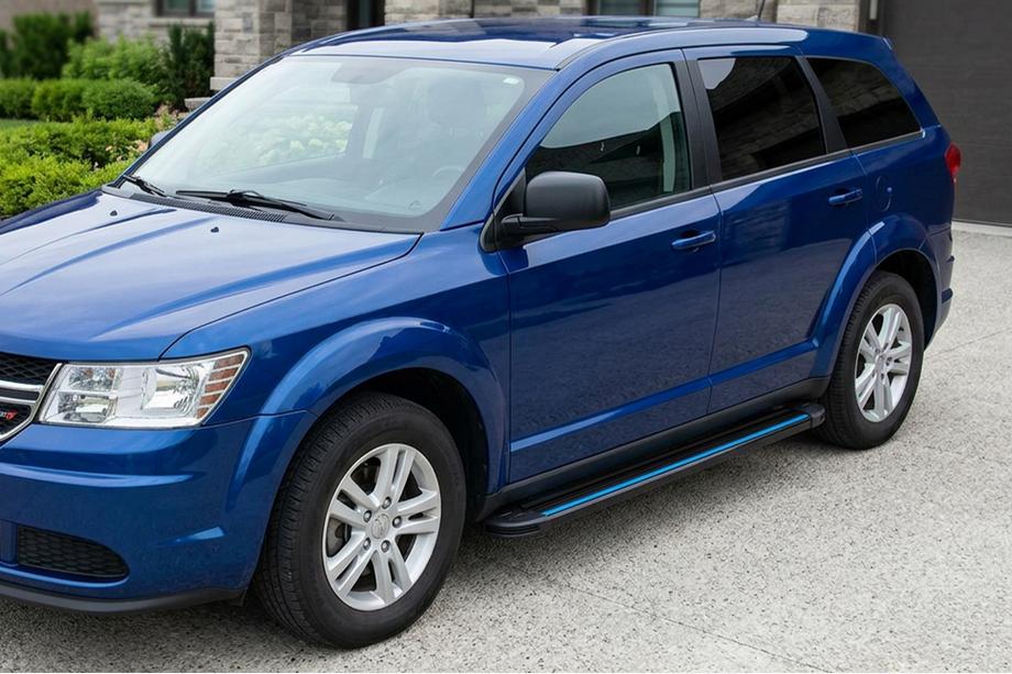 Fiat Freemont 2011–2016 Maya Blue sivuaskelmat (2 kpl, alumiini) Image