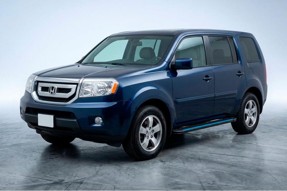 Honda Pilot 2008–2015 Maya Blue sivuaskelmat (2 kpl, alumiini) Image