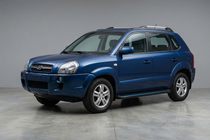 Hyundai Tucson JM 2004– Maya Blue sivuaskelmat (2 kpl, alumiini) kuva 1
