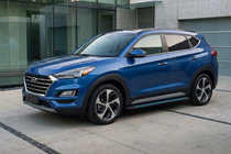 Hyundai Tucson TL 2016–2021 Sivuporrassarja Maya Blue-Black (2 kpl, alumiini) kuva 1