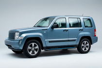 Jeep Cherokee/Liberty 2007–2013 Maya Blue sivuaskelmat (2 kpl, alumiini) kuva 1