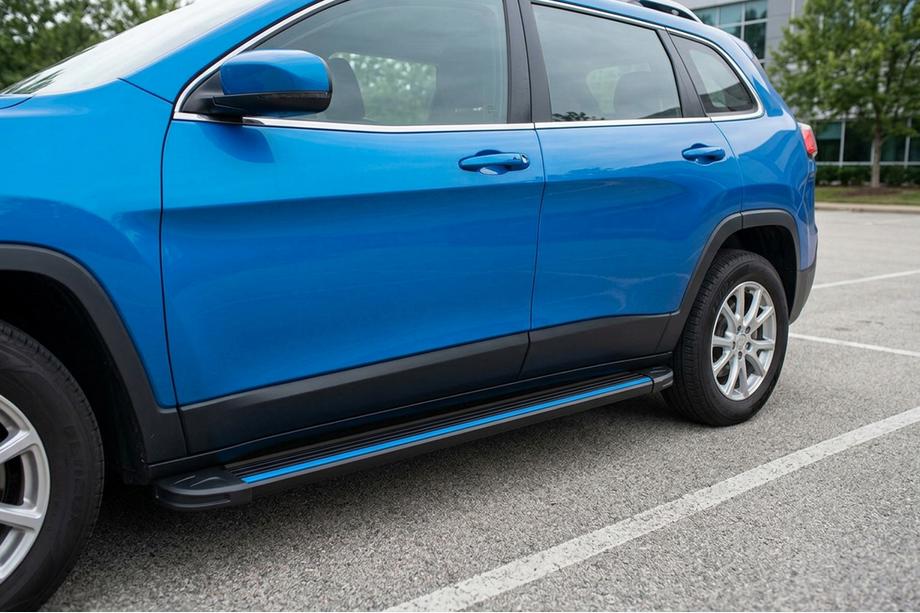Jeep Cherokee KL 2013– Maya Blue sivuaskelmat (2 kpl, alumiini) Image