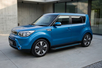 Kia Soul II 2013–2018 Maya Blue sivuaskelmat (2 kpl, alumiini) kuva 1