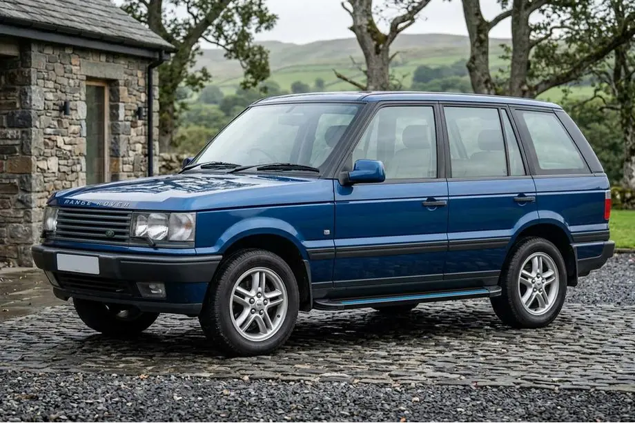 Range Rover II P38A 1997–2002 Maya Blue sivuaskelmat (2 kpl, alumiini) Image
