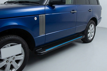 Range Rover III L322 2002–2012 Maya Blue sivuaskelmat (2 kpl, alumiini) kuva 1
