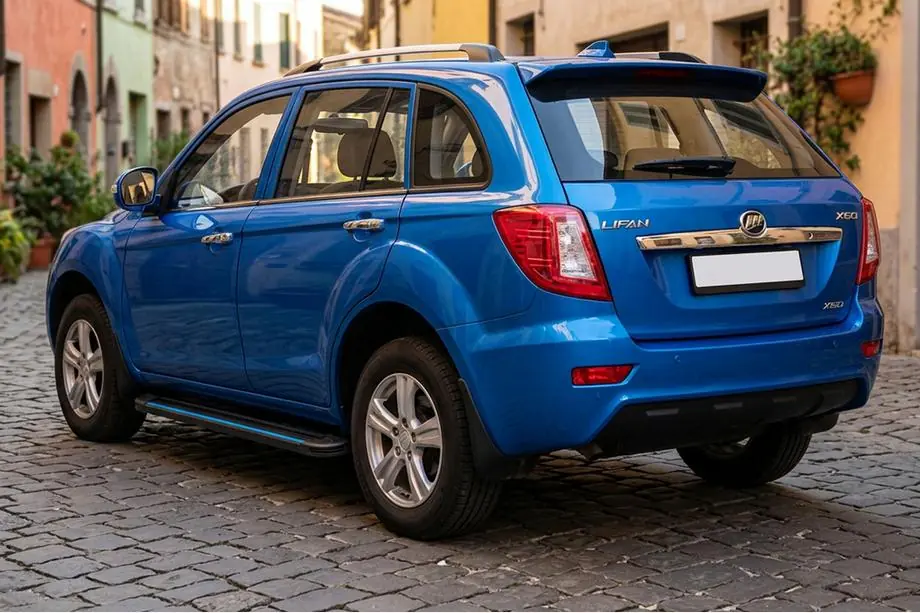 Lifan X60 2011– Maya Blue sivuaskelmat (2 kpl, alumiini) Image