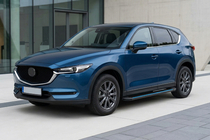 Mazda CX-5 2017–2025 Maya Blue sivuaskelmat (2 kpl, alumiini) kuva 1