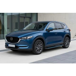 Maya Blue sivuaskelmat (2 kpl, alumiini) Mazda CX-5 2017–2025 kuva 1