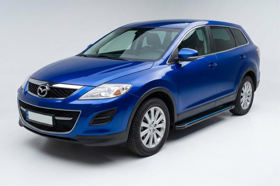 Mazda CX-9 2007–2016 Maya Blue sivuaskelmat (2 kpl, alumiini) Image