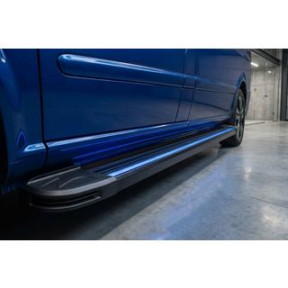Sivuporrassarja Maya Blue-Black (2 kpl, alumiini) kuva 1