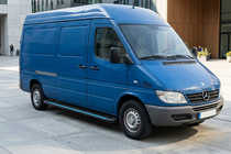 Mercedes Sprinter W901/902/903/904/905 1995–2006 Maya Blue sivuaskelmat (2 kpl, alumiini) kuva 1