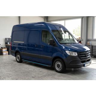 Maya Blue sivuaskelmat (2 kpl, alumiini) kuva 1
