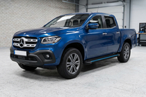 Mercedes X class 2017–2020 Maya Blue sivuaskelmat (2 kpl, alumiini) kuva 1