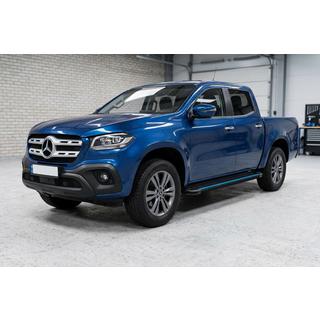 Maya Blue sivuaskelmat (2 kpl, alumiini) kuva 1