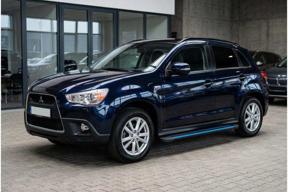 Mitsubishi ASX 2010–2023 Maya Blue sivuaskelmat (2 kpl, alumiini) Image