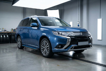 Mitsubishi Outlander 2012–2021 Maya Blue sivuaskelmat (2 kpl, alumiini) kuva 1