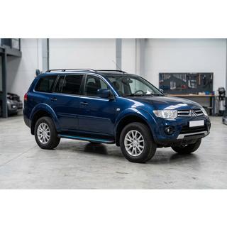Maya Blue sivuaskelmat (2 kpl, alumiini) Mitsubishi Pajero Sport 2008–2015 kuva 1